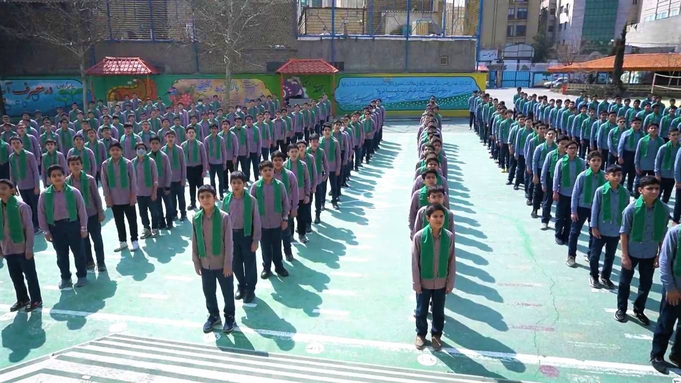 کسب رتبه اول سرود همگانی استان توسط دانش آموزان دبیرستان امام رضا(ع)