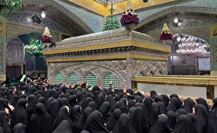 First ever all-women dust cleaning ceremony held at Imam Reza Shrine