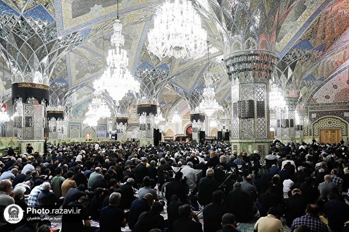 Arbaeen Mourning Ceremony Held at Imam Reza Shrine