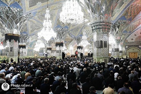 Arbaeen Mourning Ceremony Held at Imam Reza Shrine