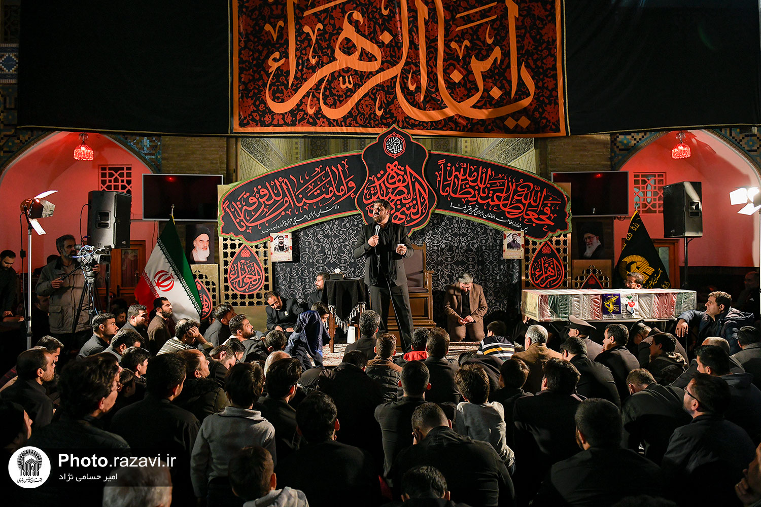 محفل عزاداری فاطمیه در «حسینیه حرم» - 3