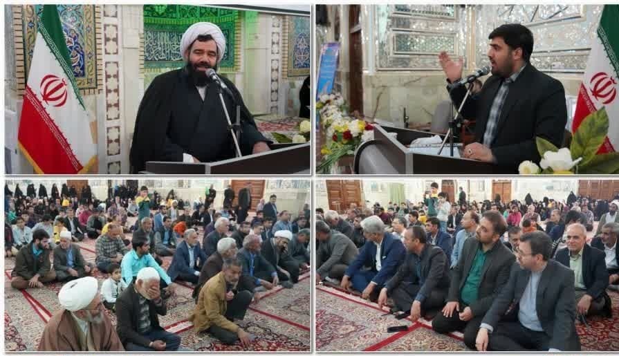 به مناسبت ولادت حضرت علی اکبر(ع) و روز جوان مراسم جشنی با حضور دلباختگان اهل بیت(ع) در آستان مبارک برادر گرامی امام رضا(ع) برگزار شد.