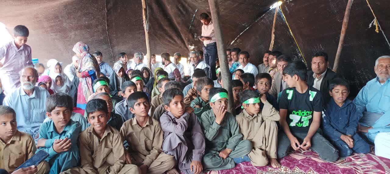 تجدید عهد کودکان عشایر ریگان با امام عصر(عج)