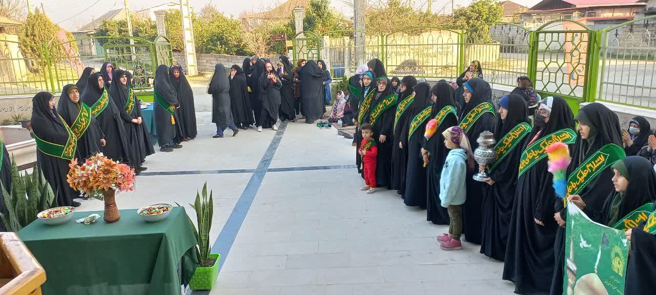 برگزاری جشن خیابانی کوچه های انتظار توسط خادمیاران رضوی بابل