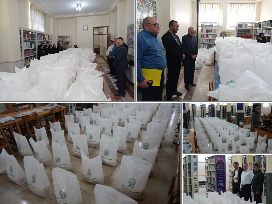 توزیع ۱۰۰ بسته معیشتی در بین نیازمندان شهرستان طبس 