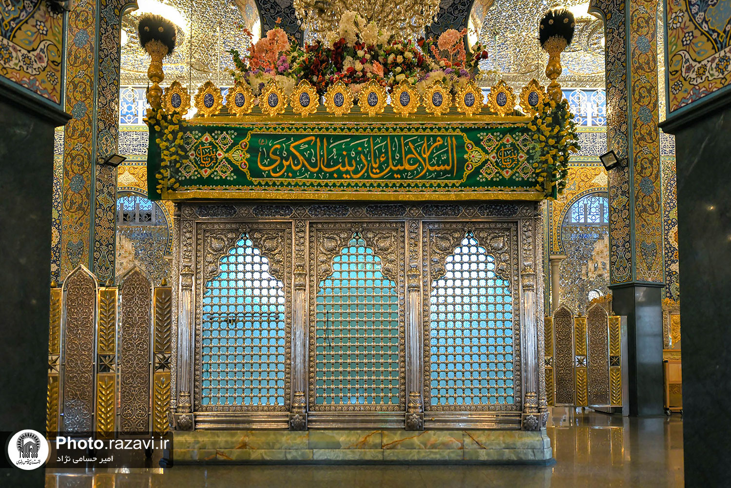 عکس با کیفیت : حرم حضرت زینب عليها السلام - 14