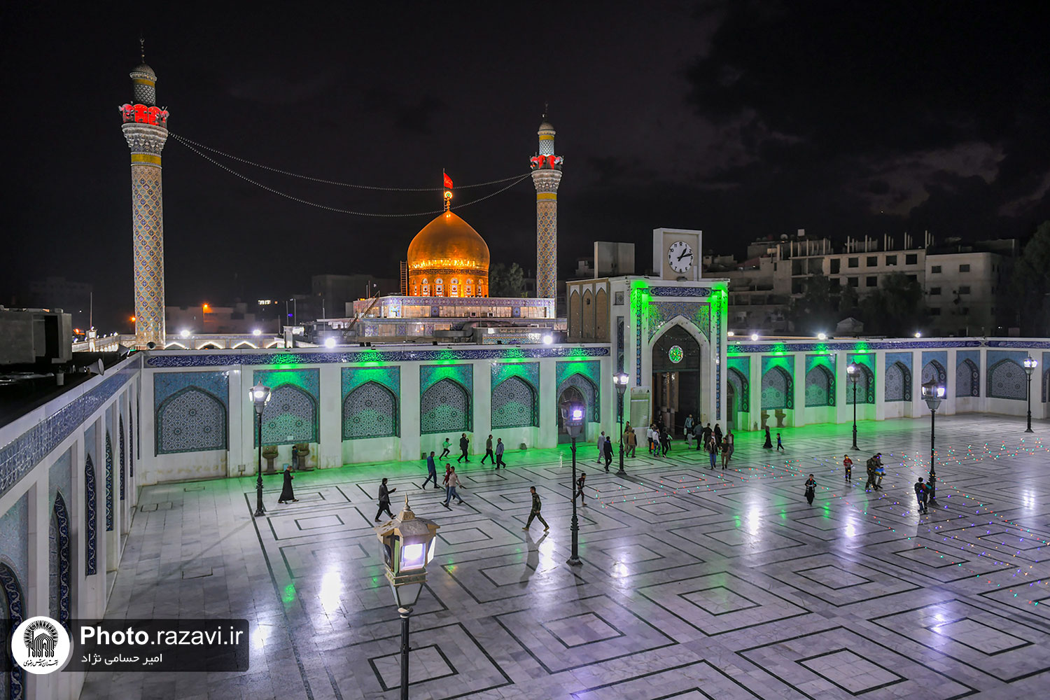 عکس با کیفیت : حرم حضرت زینب عليها السلام - 20