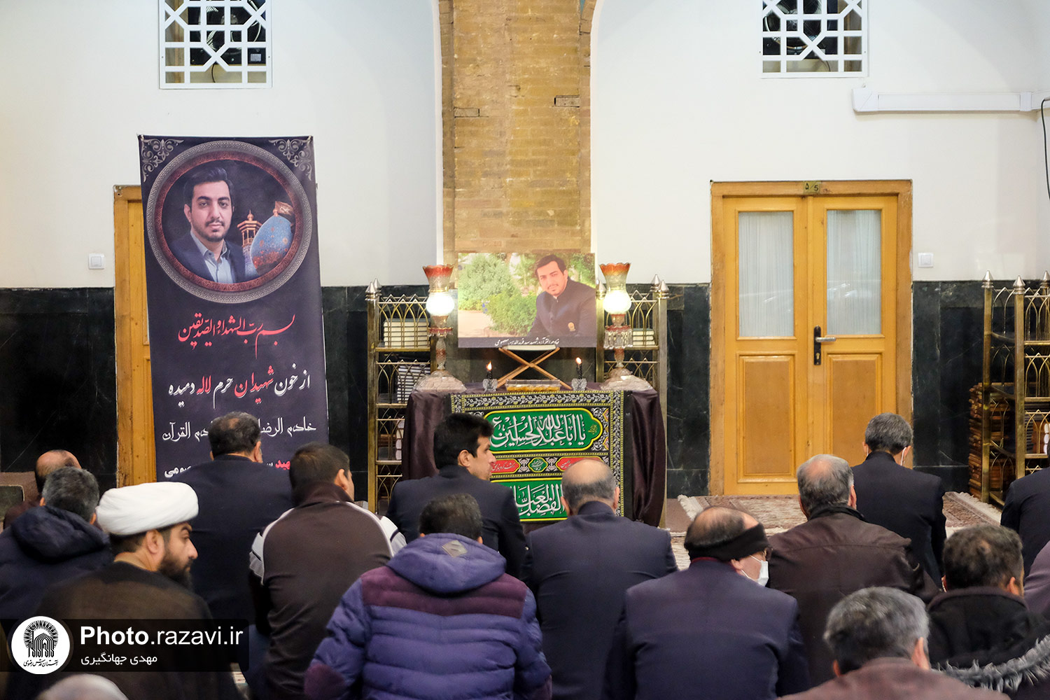 مراسم گرامیداشت شهدای حرم احمد بن موسی در حرم مطهر رضوی