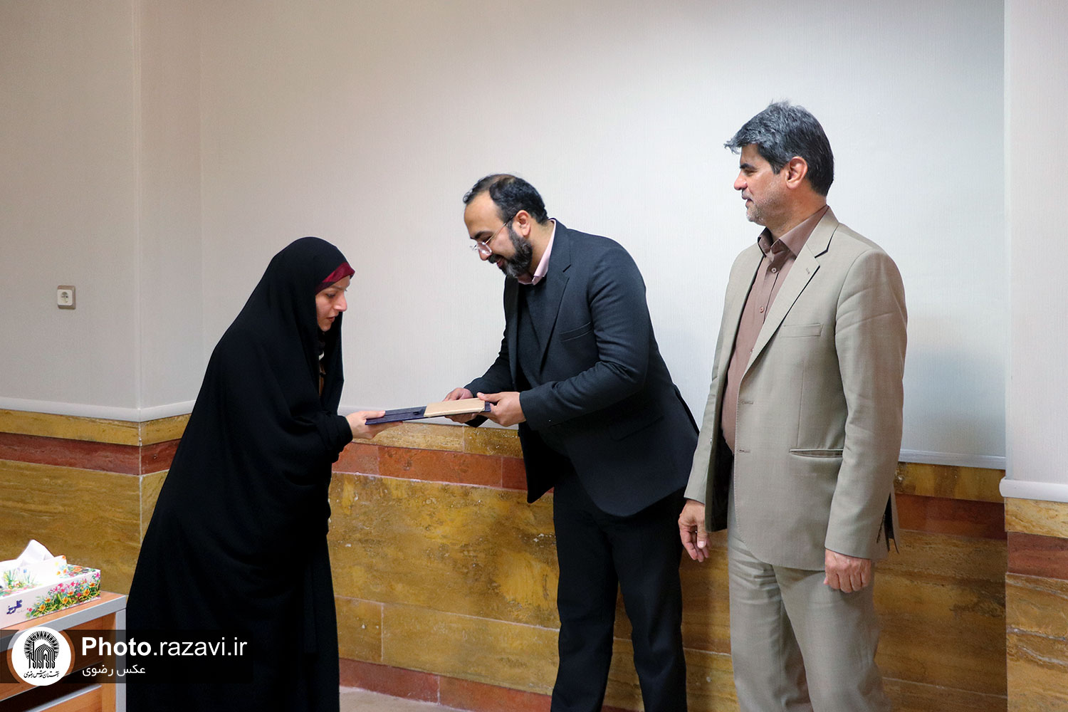 آیین تقدیر از فعالان حوزه کتاب سازمان علمی و فرهنگی
