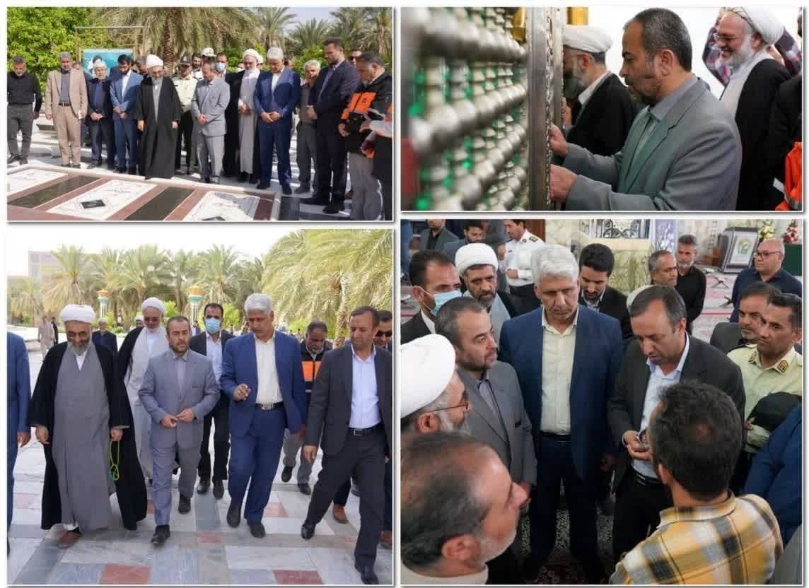 قدردانی استاندار خراسان جنوبی از خدمات آستان حضرت حسین بن موسی الکاظم(ع) به زائران و مسافران 