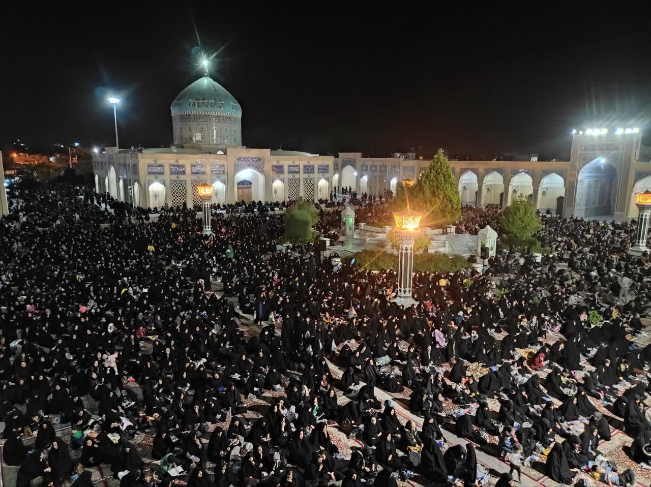 همزمان با بیست و سوم ماه رمضان، مراسم آخرین شب از  لیالی قدر در زیارتگاه شهید آیت‌الله مدرس (ره) برگزار شد.