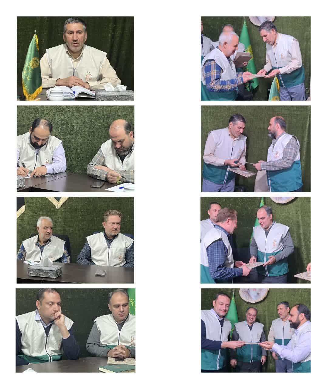 معرفی معاونین دفتر مدیریت کانون‌های خدمت رضوی استان سمنان