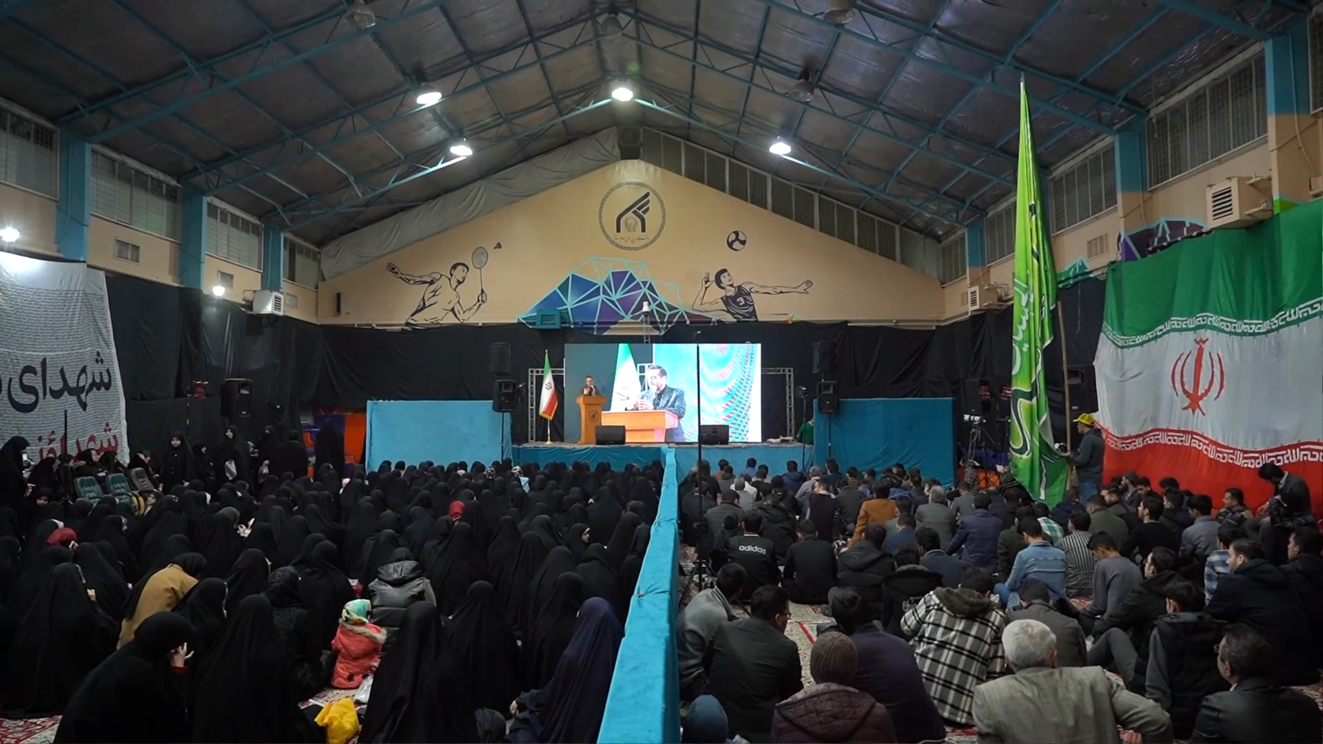 مراسم سالگرد شهید حاج قاسم سلیمانی در دانشگاه امام رضا (ع)