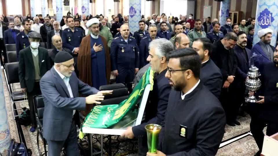 مراسم بزرگداشت شهدا با حضور خانواده شهیده فائزه رحیمی در شهرستان شهریار برگزار شد