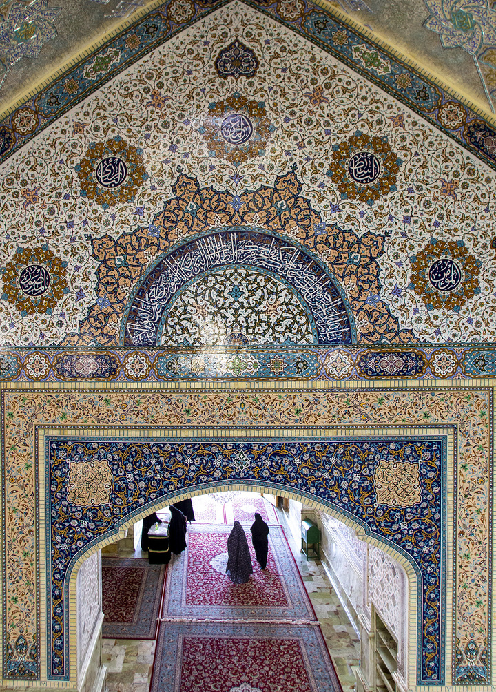 عکس با کیفیت : رواق امام خمینی (ره) حرم مطهر رضوی