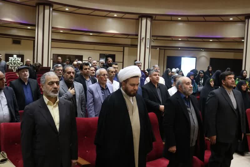 آیین تکریم و معارفه دبیر کانون خدمت رضوی شهرستان اسلامشهر