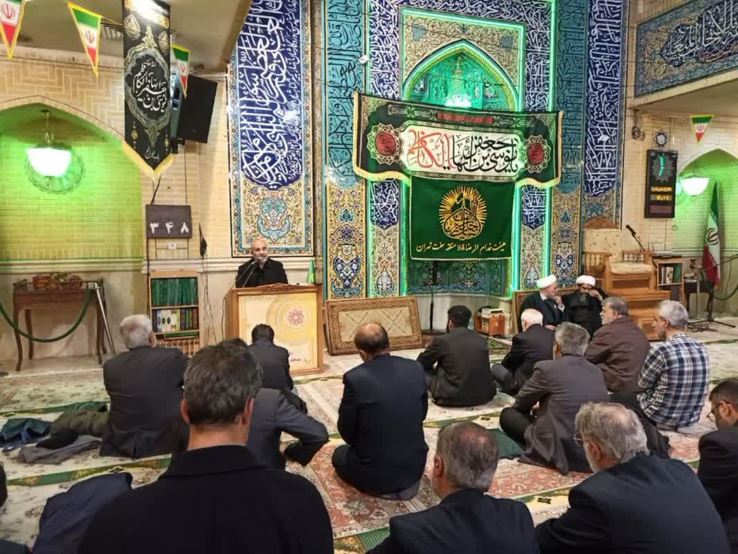 اقامه عزای خادمیاران رضوی منطقه ۷ تهران در شام شهادت امام کاظم(ع)