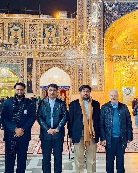 دیدار نمایندگان آستان مقدس کاظمین با معاون امور بین الملل آستان قدس رضوی