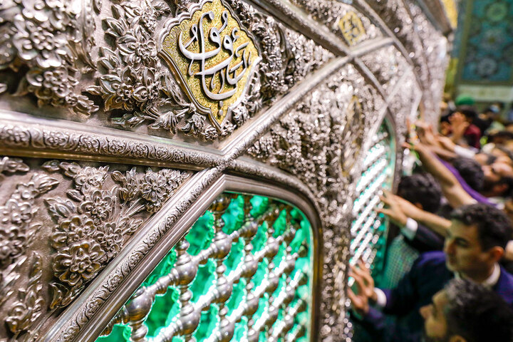 عکس با کیفیت : ضریح مطهر امام رضا علیه السلام
