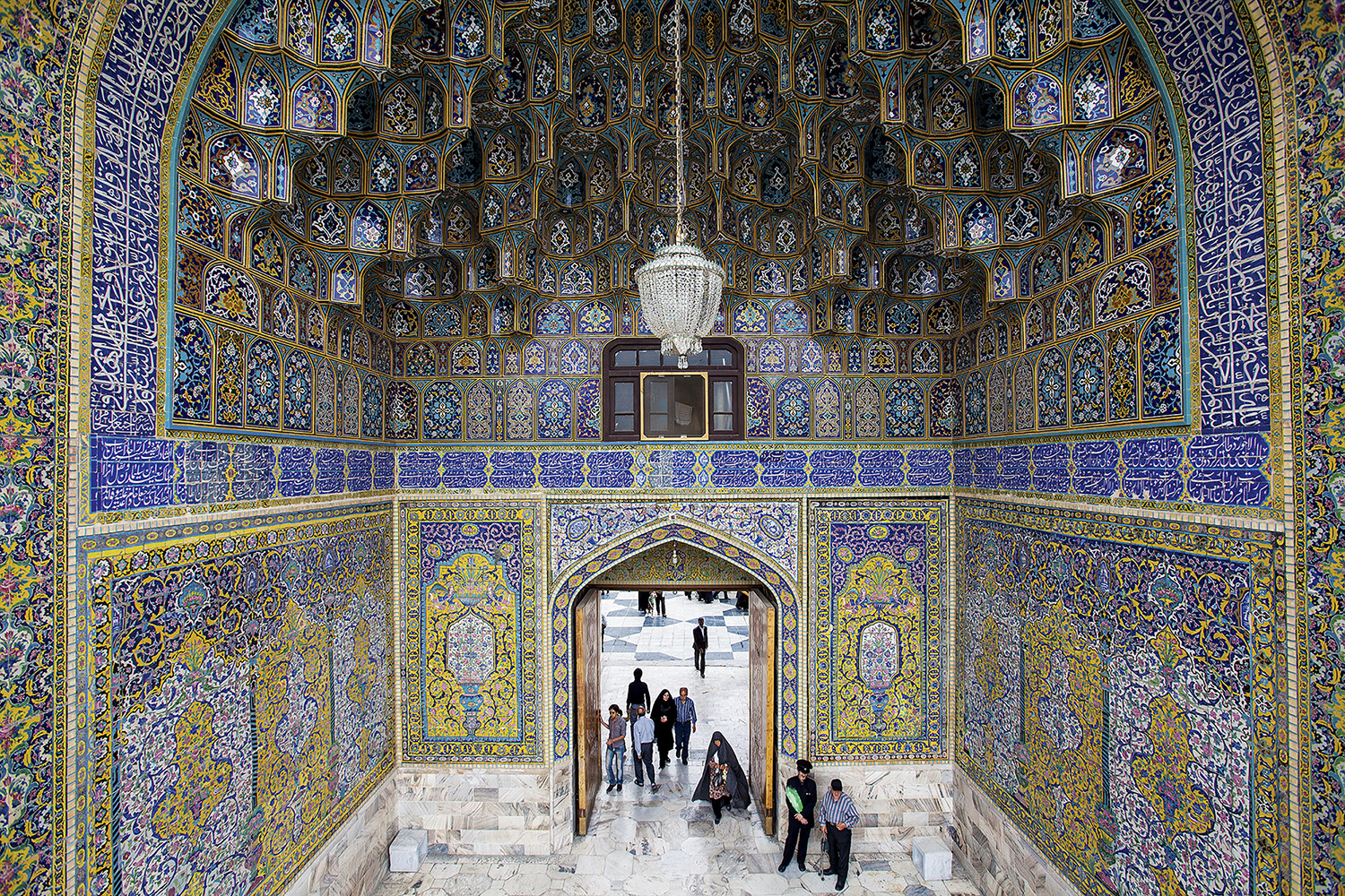 عکس با کیفیت : ایوان صحن آزادی حرم مطهر رضوی