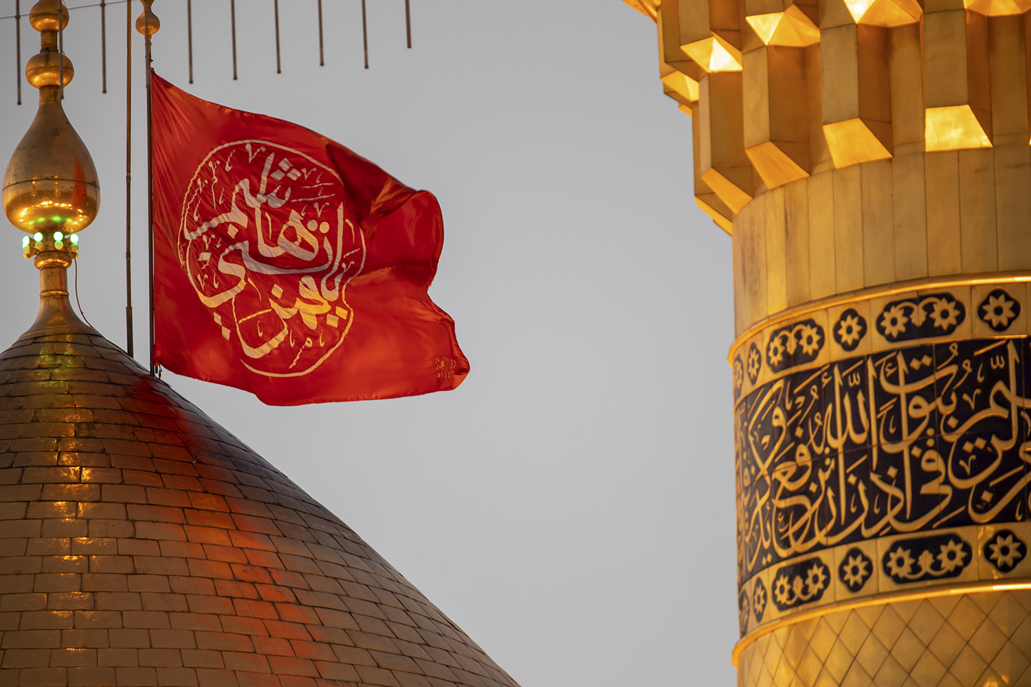 عکس با کیفیت : حرم مطهر حضرت ابوالفضل العباس علیه السلام