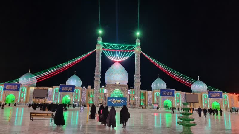 خدمت‌رسانی خادمیاران رضوی کرمانی در مسجدمقدس جمکران