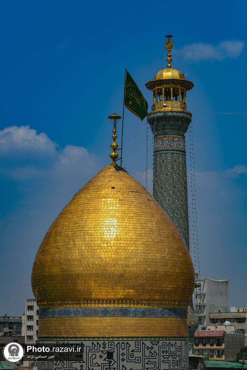عکس با کیفیت : حرم حضرت عبدالعظیم حسنی علیه السلام