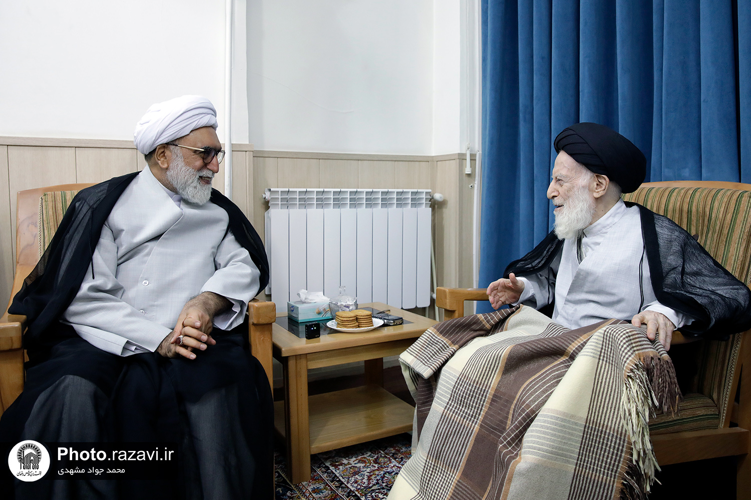 دیدار تولیت آستان قدس رضوی با مراجع تقلید در قم