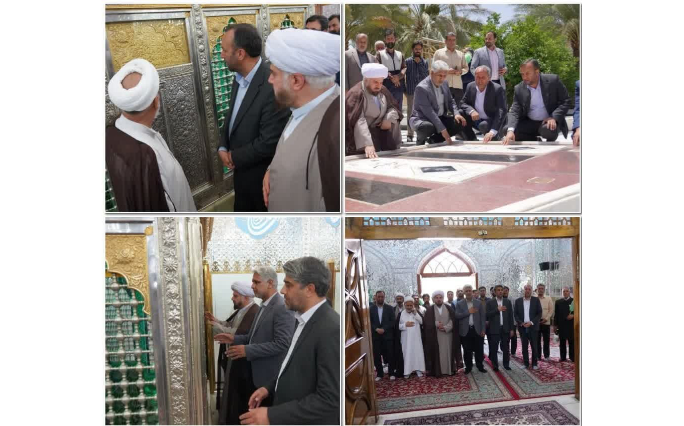 همزمان با دهه نورانی کرامت رضوی آیت الله کازرونی نماینده ولی فقیه در هیئت امنای کمیته امداد حضرت امام خمینی(ره) کشور به آستان حضرت حسین بن موسی الکاظم(ع) وابسته به سازمان علمی و فرهنگی آستان قدس رضوی مشرف شد.