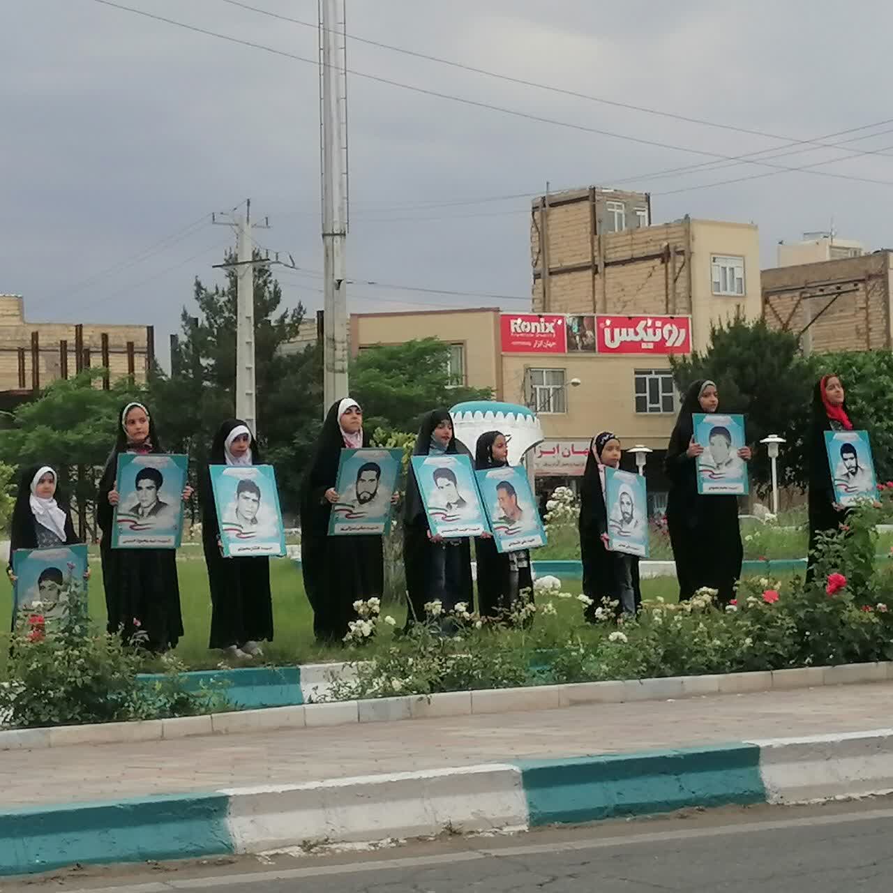 اجرای سرود زیبای «مادرم زهرا» در شهربابک