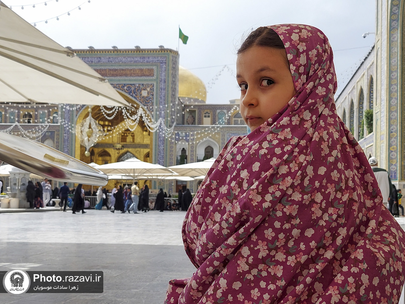 عکس با کیفیت: حال و هوای زائرین حرم مطهر رضوی