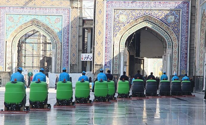 میزبانی کامل در بارگاه منور رضوی