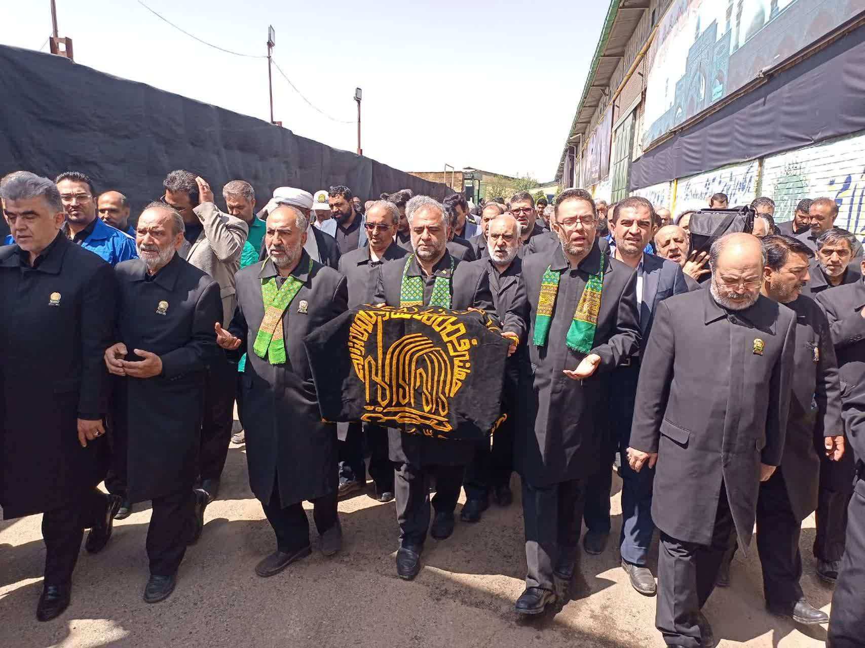 همزمان با ایام دهه پایانی ماه صفر، خدمت‌رسانی در موکب جوادالائمه(ع) واقع در ملک آباد با پرچم سبز متبرک علی بن موسی الرضا(ع) آغاز شد.