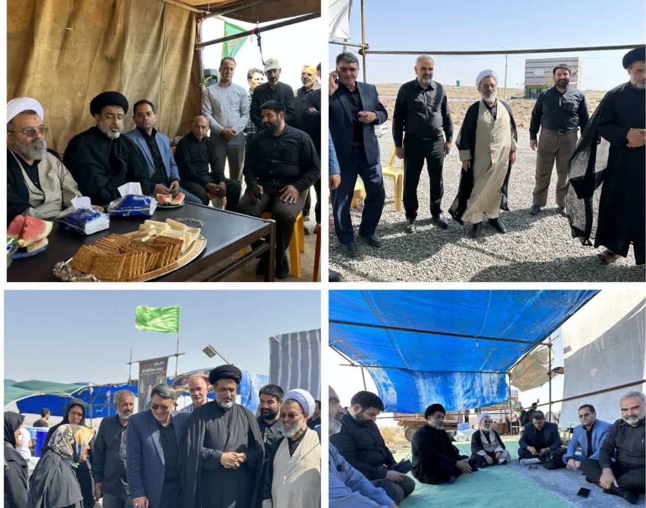 خدا قوت رییس فرهنگسرای امام رضا(ع) به موکب‌های دهه آخر صفر شهرستان سبزوار 