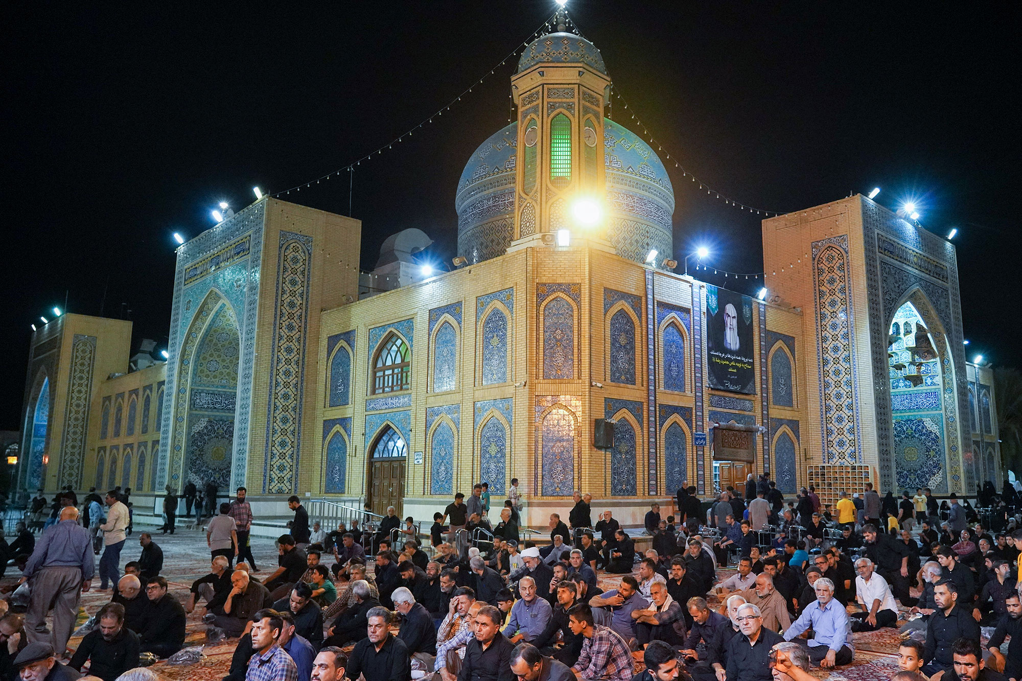 مراسم عزاداری شب شهادت امام رضا(علیه‌السلام) در طبس