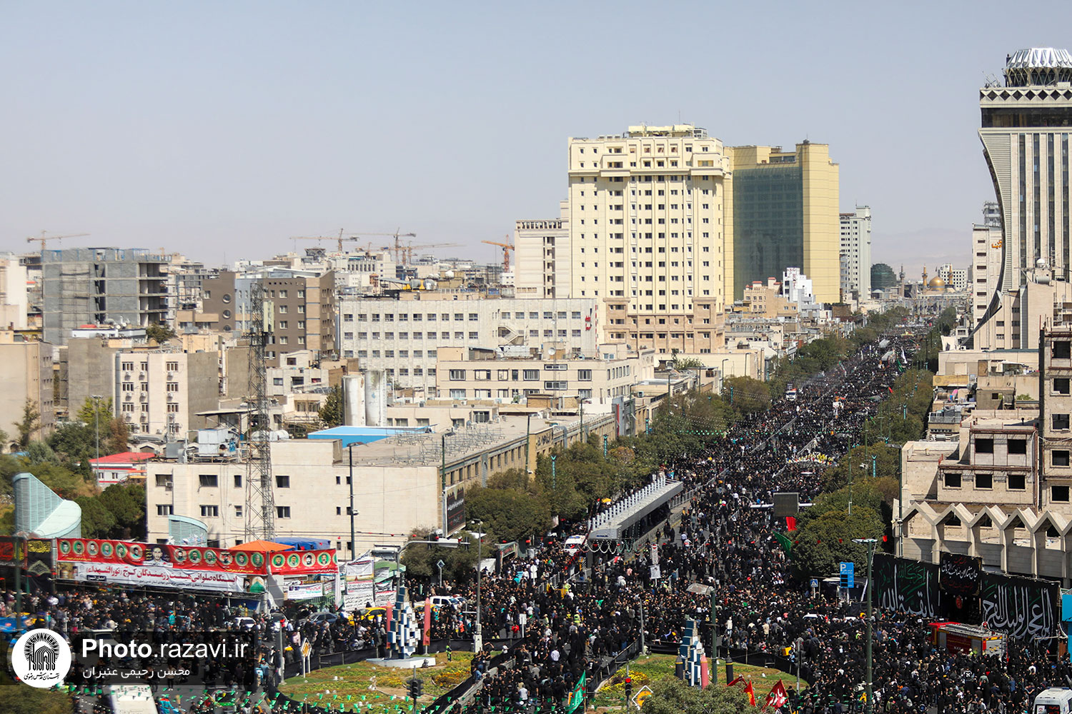 عزاداری شهادت امام رضا علیه السلام در مشهد