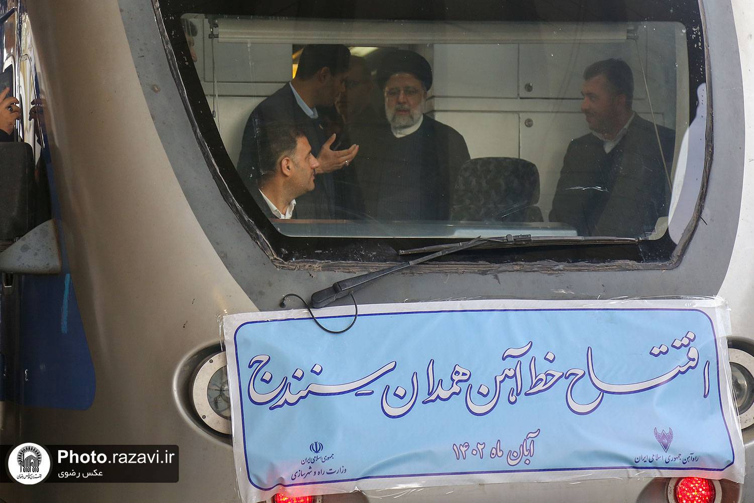 افتتاح کلان طرح راه‌آهن همدان-سنندج با حضور رئیس‌جمهور