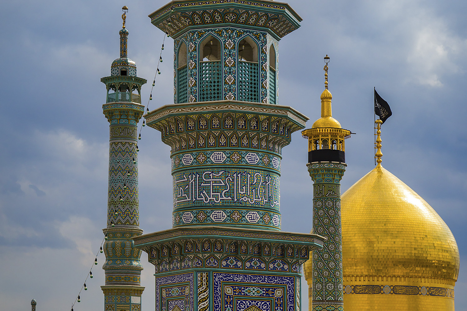 عکس با کیفیت : حرم حضرت معصومه سلام الله علیها