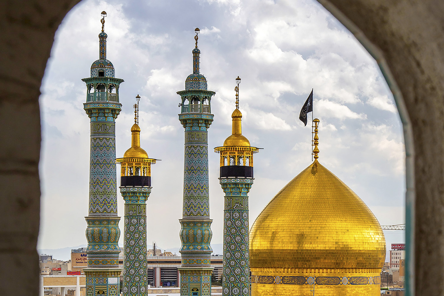 عکس با کیفیت : حرم حضرت معصومه سلام الله علیها