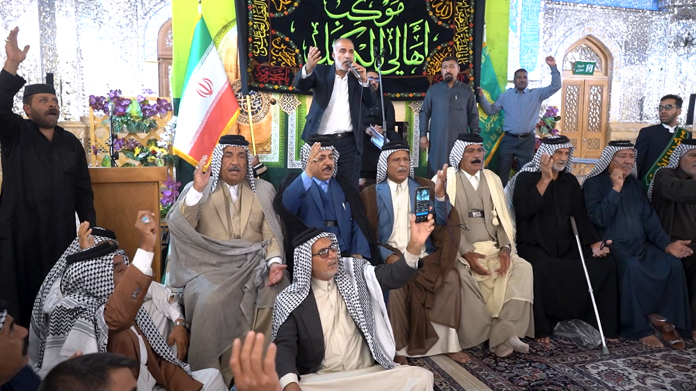 تشرف اهالی الکفل کشور عراق به حرم مطهر رضوی