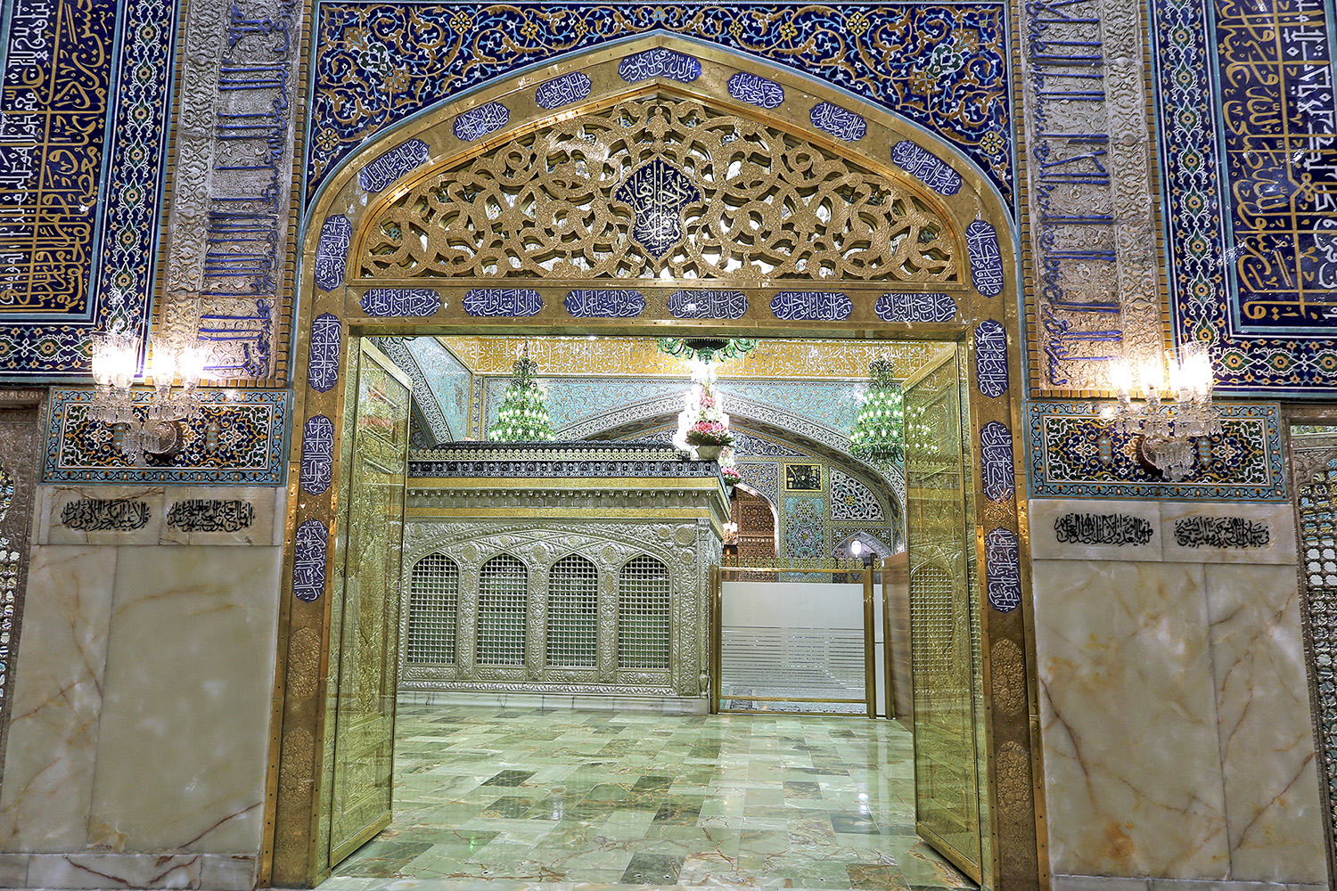 عکس با کیفیت : روضه منوره حرم مطهر رضوی