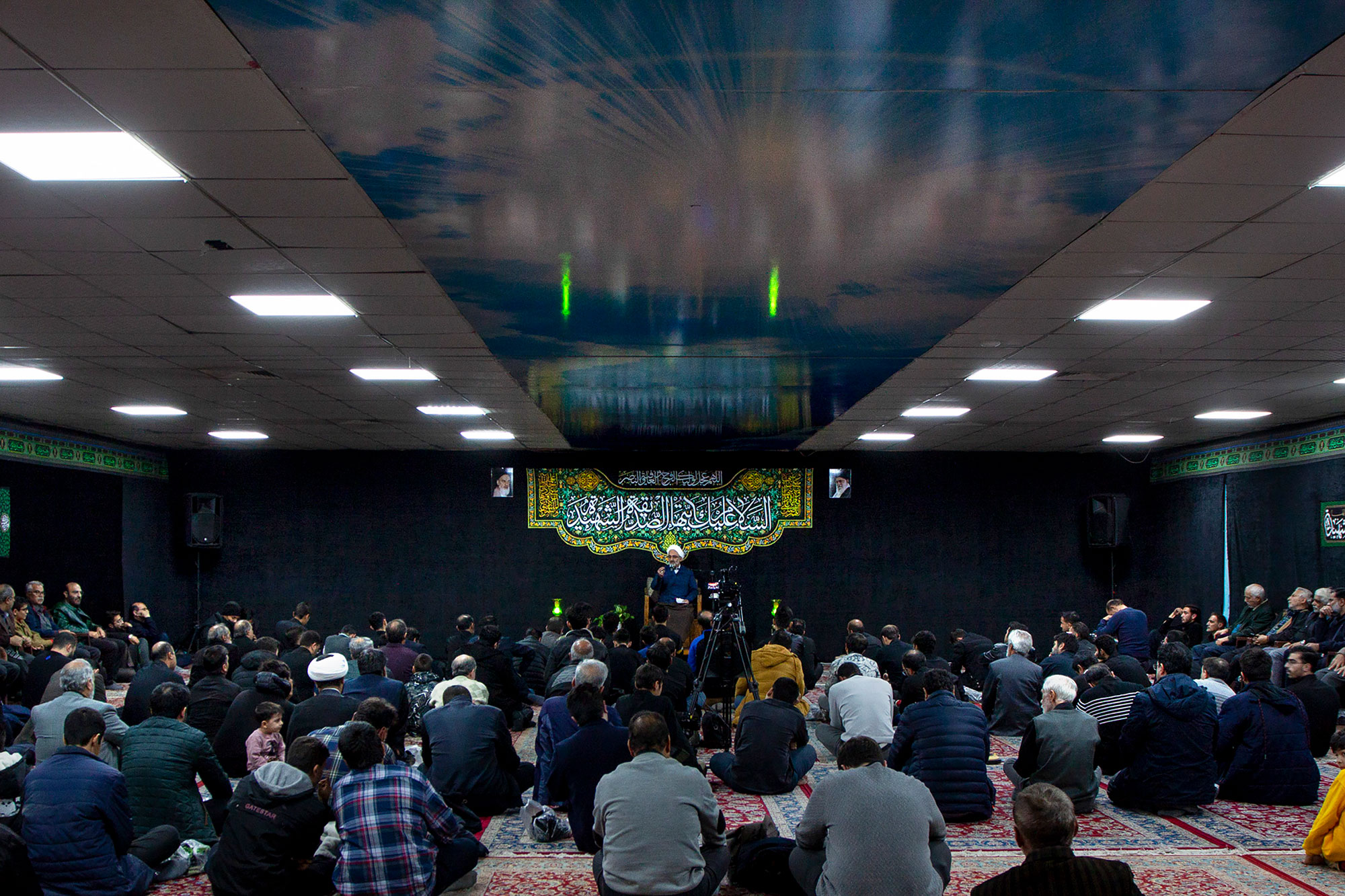 عزاداری فاطمیه در موسسه جوانان آستان قدس رضوی