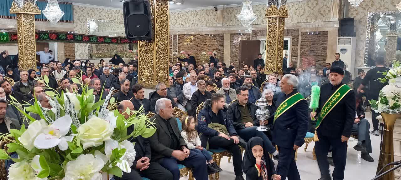 شام غریبان حضرت زهرا (س) در منطقه ۱۵ تهران برگزار شد 