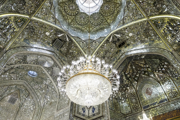 عکس با کیفیت : رواق دارالسیاده حرم مطهر رضوی