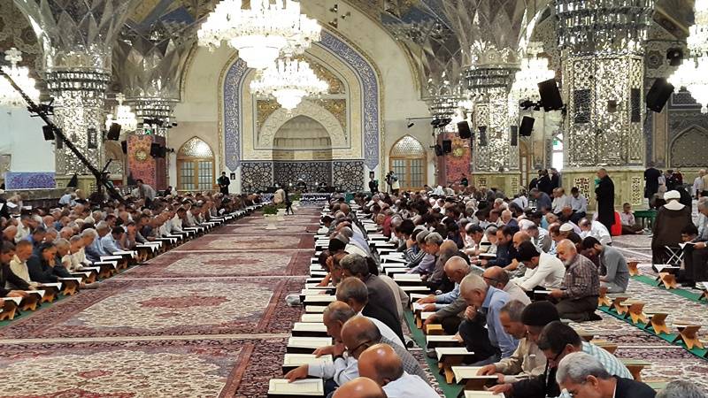 برپایی محفل قرآنی کرسی تلاوت رضوی همزمان با میلاد امام جواد(ع)