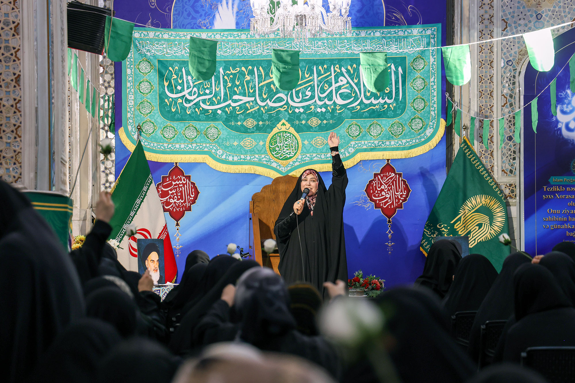 ویژه برنامه ولادت اقمار در حرم مطهر رضوی