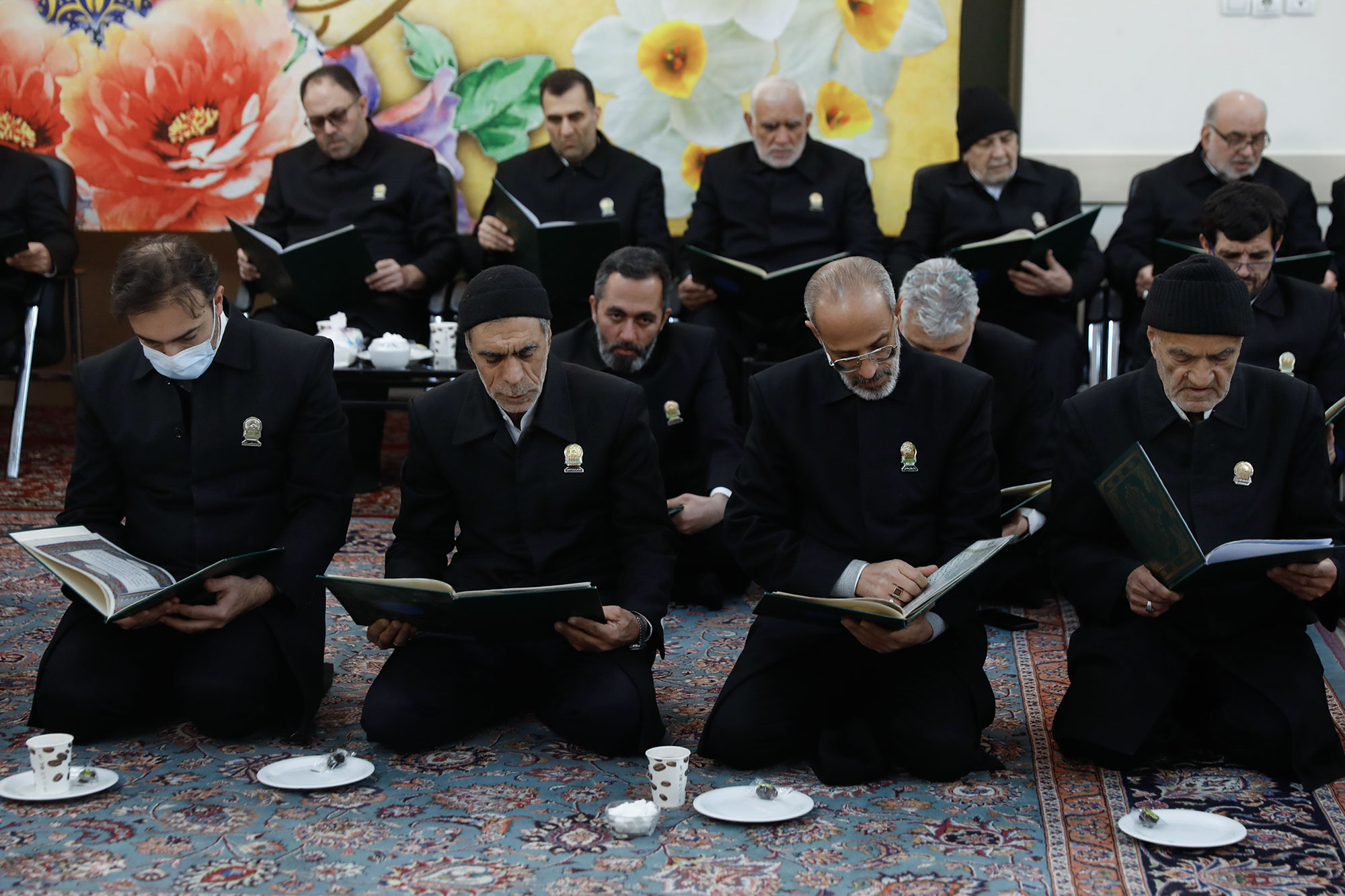 مجلس ترحیم همسر شهید برونسی در حرم مطهر رضوی