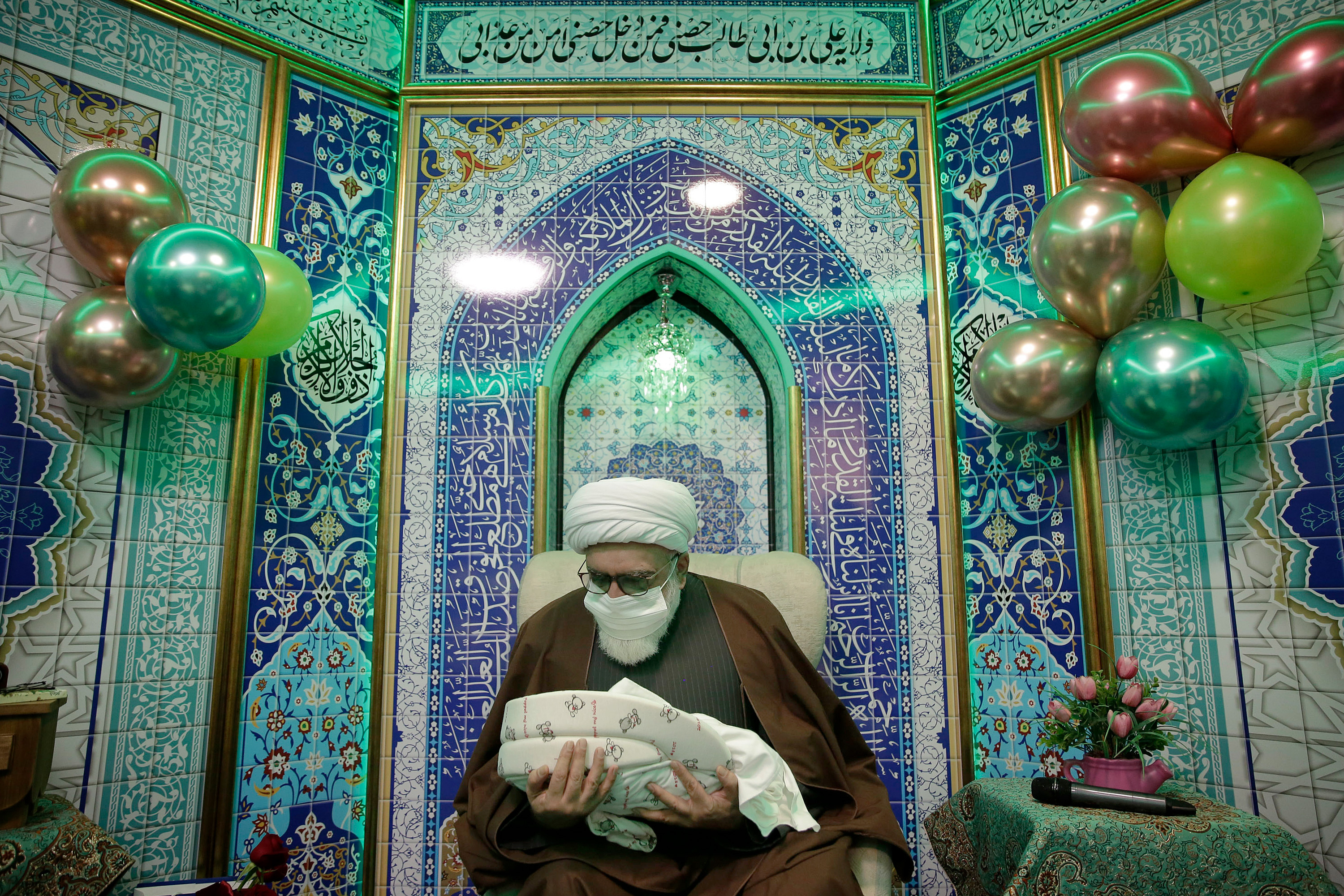 افتتاح اتاق اذان در بیمارستان رضوی