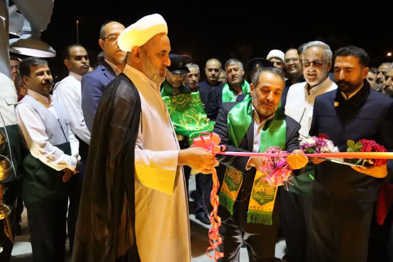گذرگاه امام رضا(ع) در رفسنجان افتتاح شد
