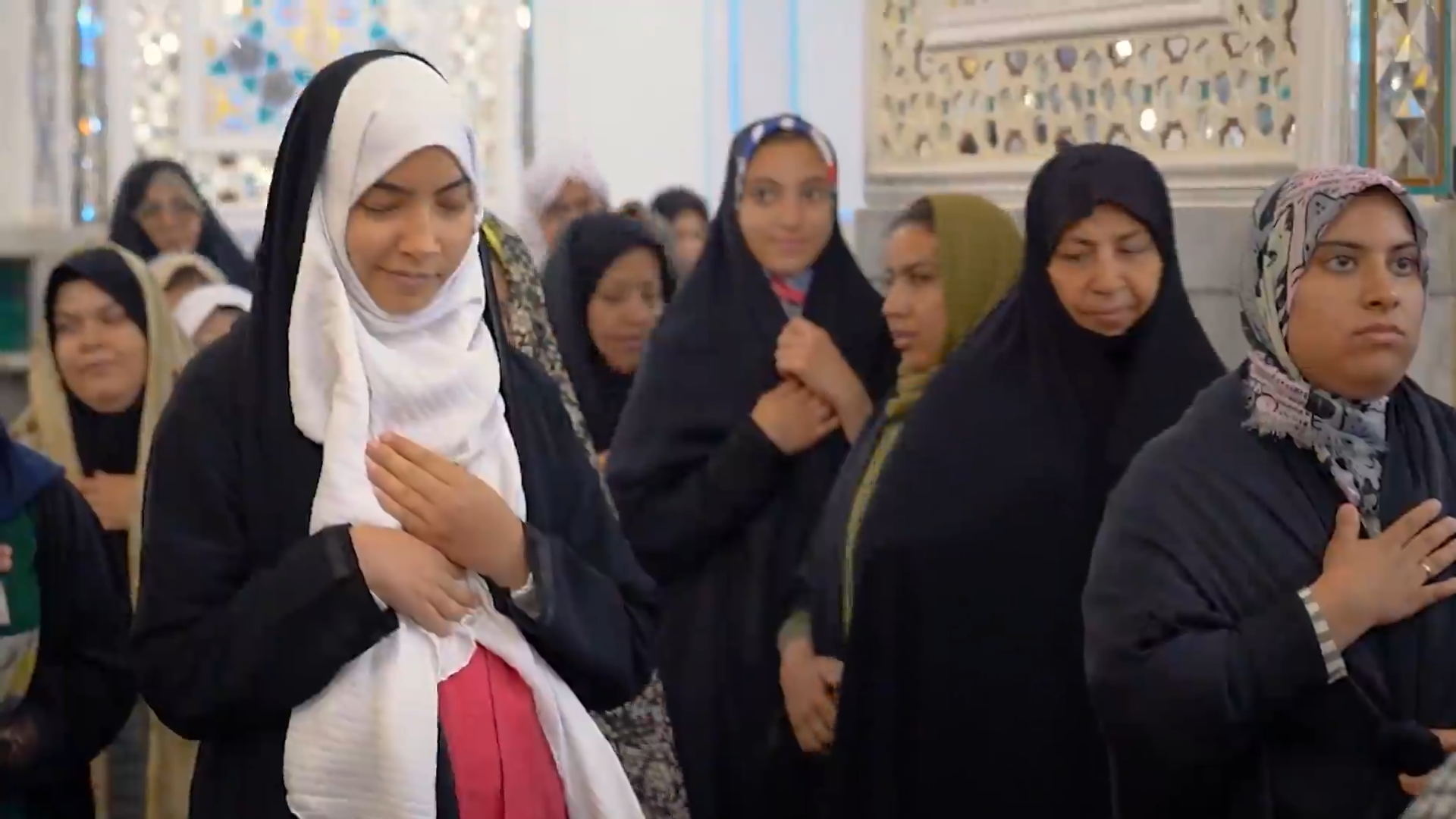 ویژه برنامه فرهنگی تبلیغی دانش اموزان زیارت اولی طرح مهر درخشان رضوی